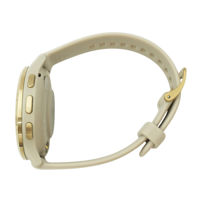 41mm Venu 3S Gold Smartwatch Gray Band Small