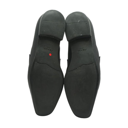 Black Saffiano Leather Loafer