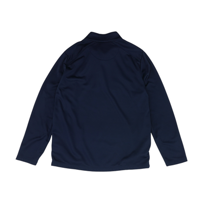 Navy Solid 1/4 Zip Pullover