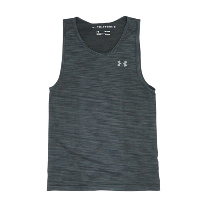 Black Solid Active Tank