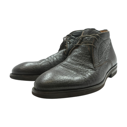 Tacna Brown Peccary Leather Chukka Boots