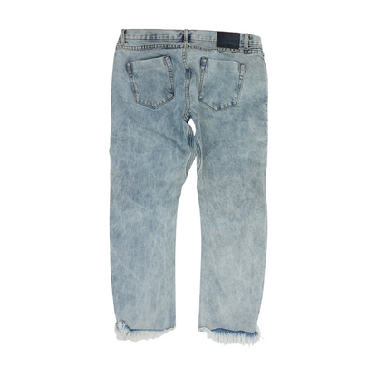 Blue Tapered Jeans