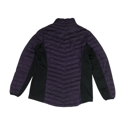 Purple Color Block Jacket