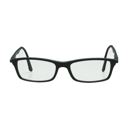 Black RB 7017 Rectangle Prescription Eyewear