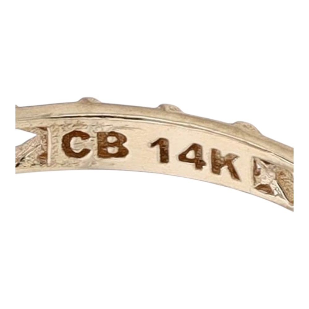 14K Yellow Gold Band Ring – Image 4