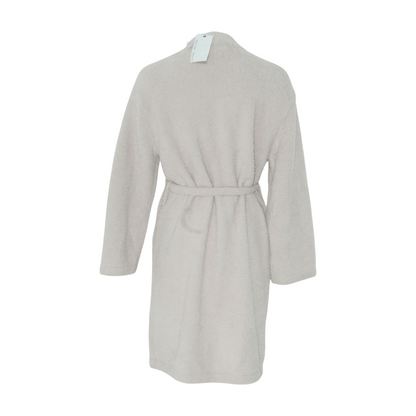 Beige Solid Robe