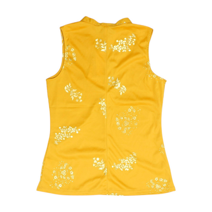 Mustard Floral Blouse