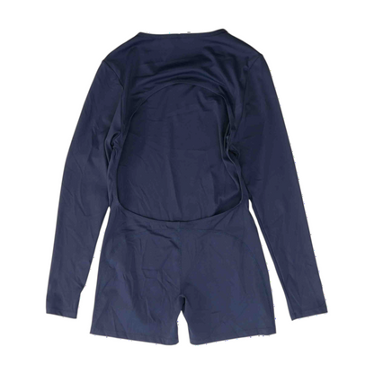 Navy Romper