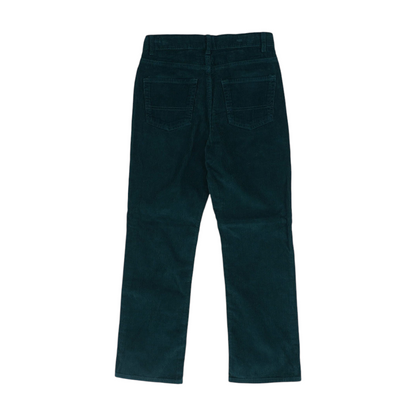 Green 5-Pocket Pants