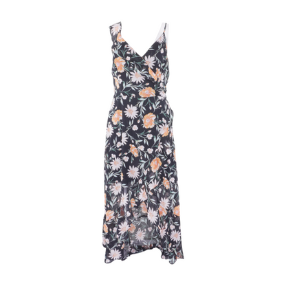 Black Floral Maxi Dress