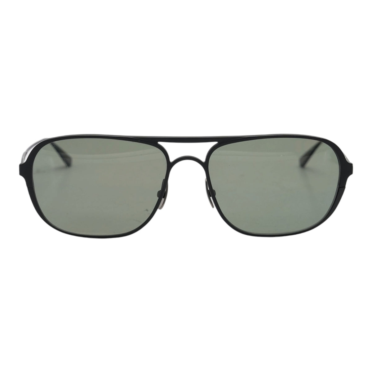 Black Yeager Aviator Sunglasses