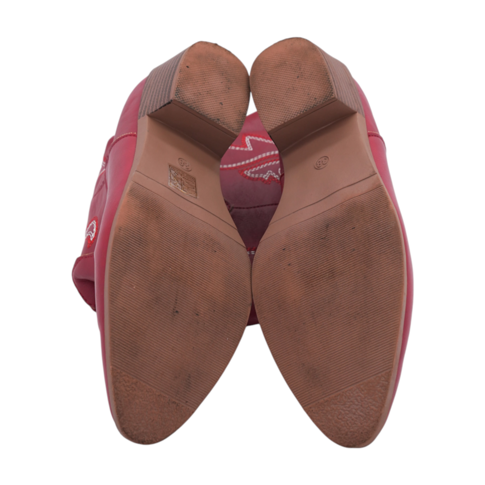 Red Western Boots