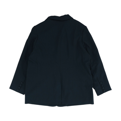 Black Solid Blazer