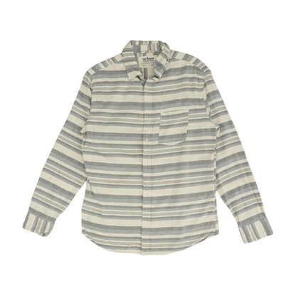 Blue Striped Long Sleeve Button Down