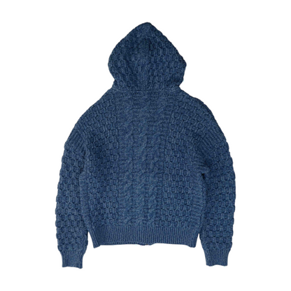 Blue Cardigan Sweater