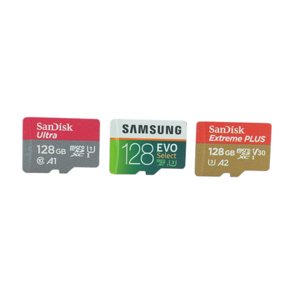 128GB Micro SDCX Card Bundle