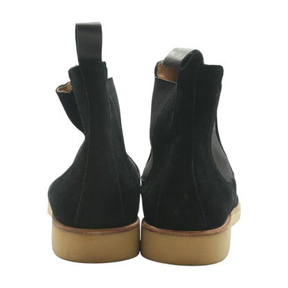 Black Leather Chelsea Boots