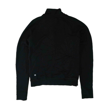 lululemon Black Solid 1/4 Zip Pullover – Image 2