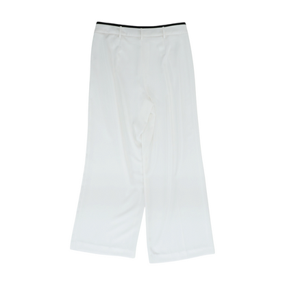 White Wide Leg Pants