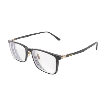 Black SL056 Rectangle Unknown Prescription Eyeglasses