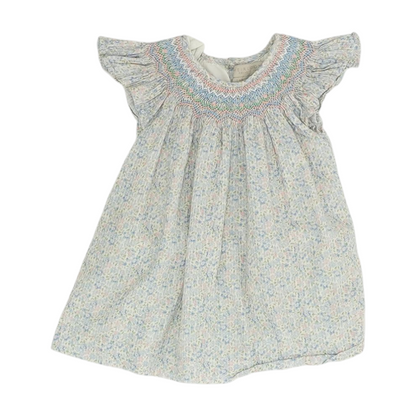 Blue Floral Dress
