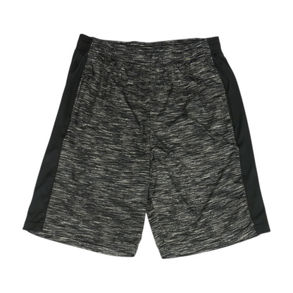 Black Graphic Active Shorts