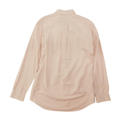 Pink Striped Long Sleeve Button Down