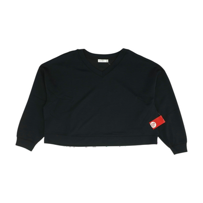 Black Plus Solid Sweatshirt Pullover
