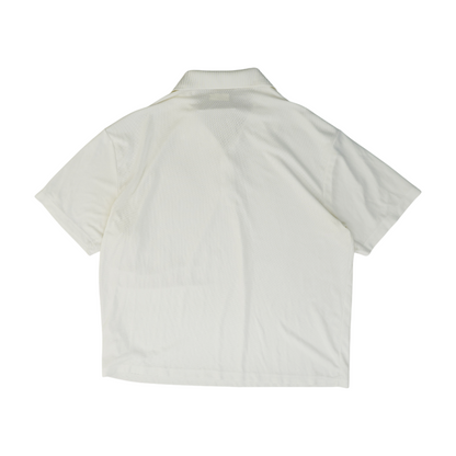 Ivory Solid Short Sleeve Polo