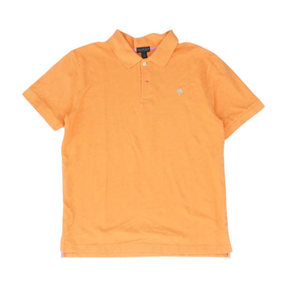 Orange Polo Top