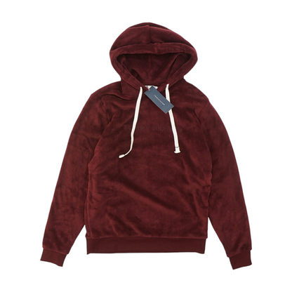 Burgundy Solid Pajama Top