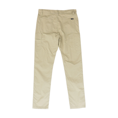 Khaki Straight Pants