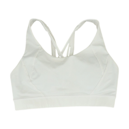 White Sports Bra