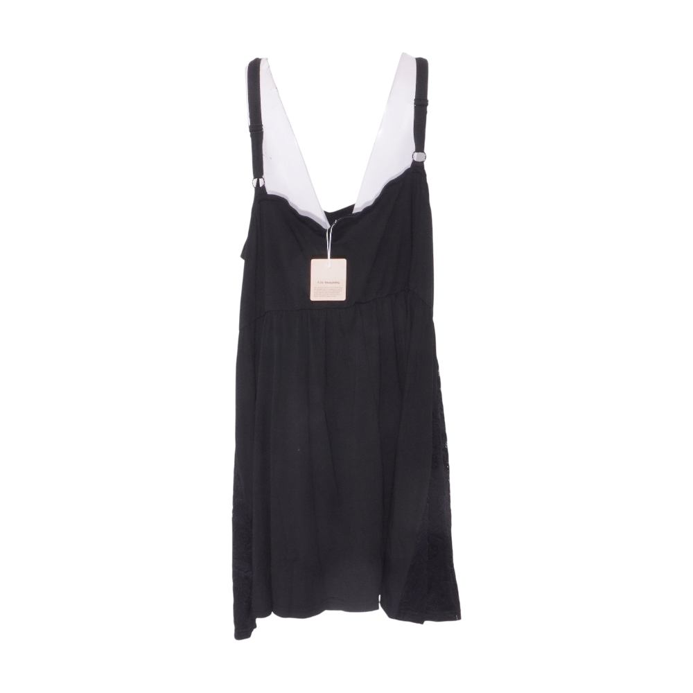 Black Plus Midi Dress