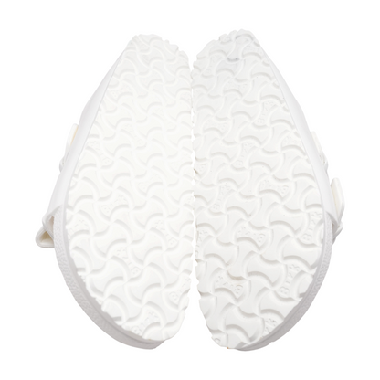 White Flat Sandals