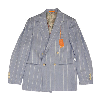 Blue Striped Sport Coat
