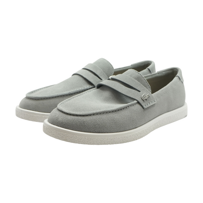 Gray Slip-On Dress Shoes