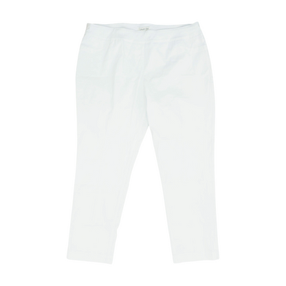 White Plus Pants