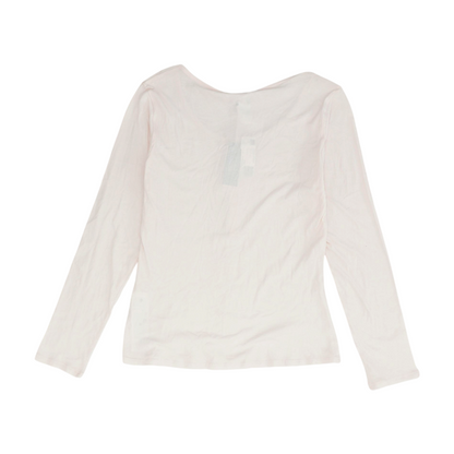 Pink Solid Pajama Top