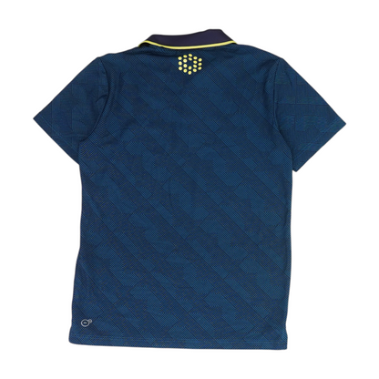 Blue Print Short Sleeve Polo