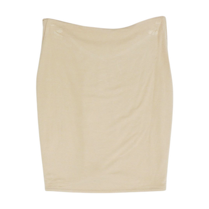 Tan Mini Skirt