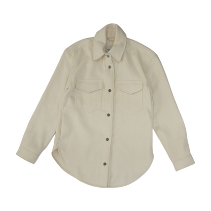 Beige Solid Coat