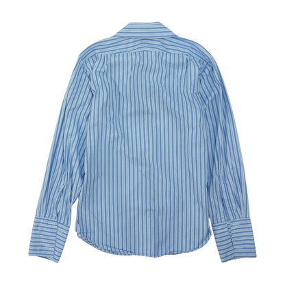 Blue Striped Long Sleeve Button Down
