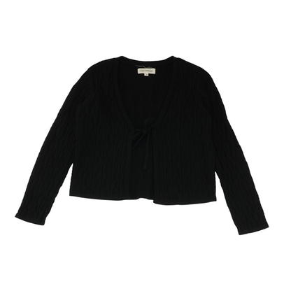 Black Cardigan Sweater