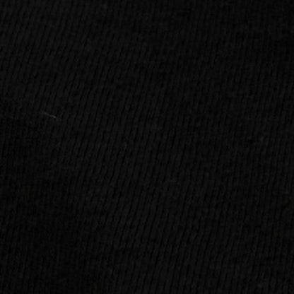 Black Solid T-Shirt