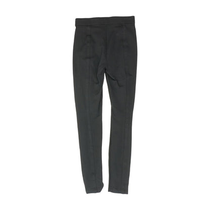 Black Solid Chino Pants