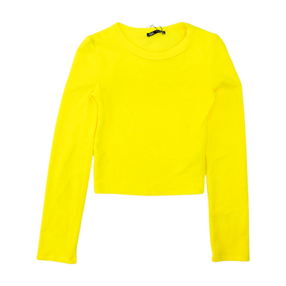 Neon Yellow Pullover Sweater