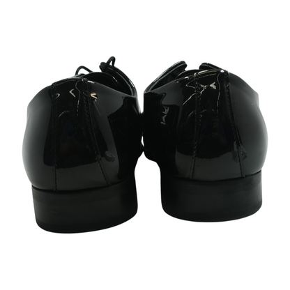 Black Lace-Up Dress Shoes