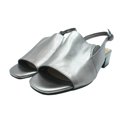 Gray Block Heels