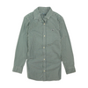 Green Plaid Long Sleeve Button Down